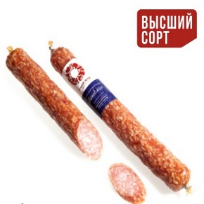 Колбаса сырокопченая "Монблан"