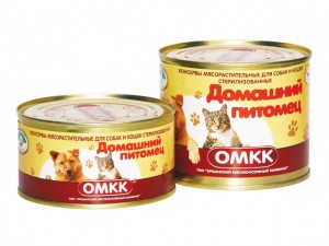 Консервы для собак и кошек «Домашний питомец»