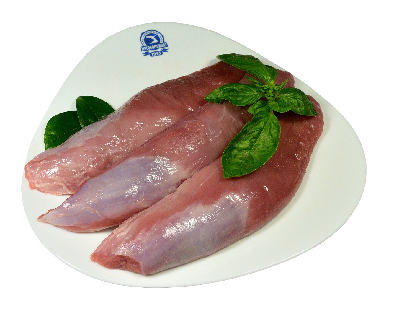 Полуфабрикат мясной натуральный крупнокусковой бескостный из свинины Вырезка свиная