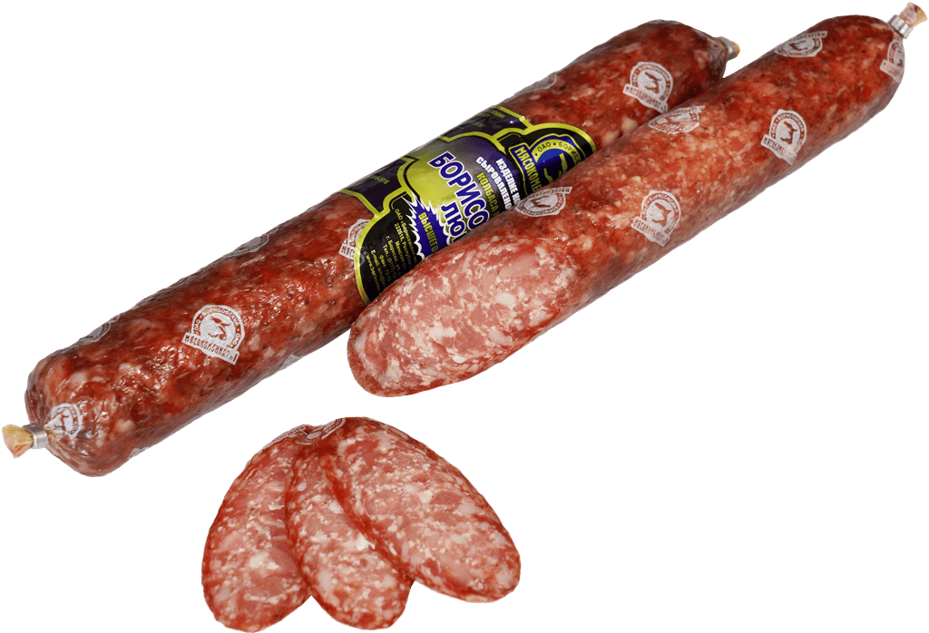 Колбаса «Борисовская Люкс» сырокопчёная высшего сорта (МГС)