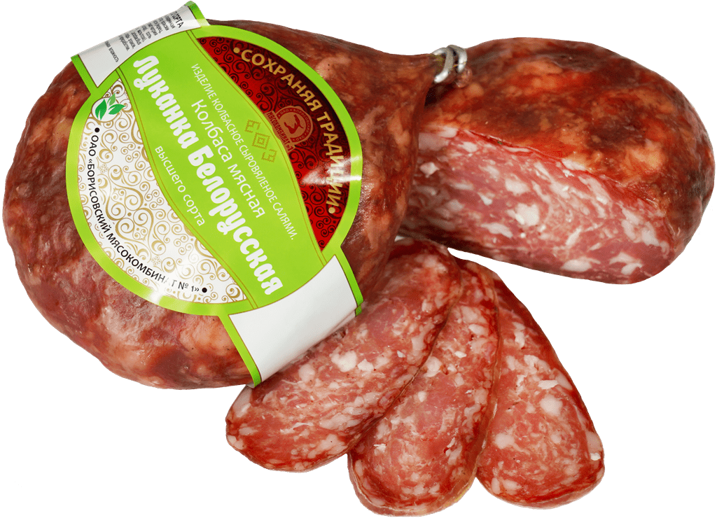 Колбаса «Луканка Белорусская» салями сырокопчёная высшего сорта (МГС)