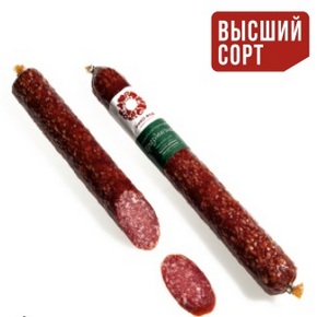 Колбаса сырокопченая "Праздничная"