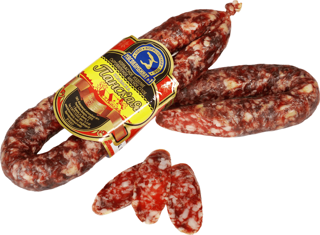 Колбаса «Панская» сыровяленая высшего сорта