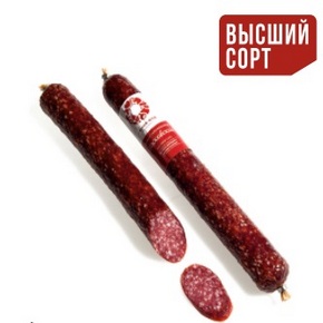 Колбаса сырокопченая "Московская"