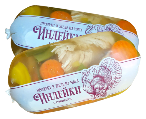 Из мяса индейки с овощами