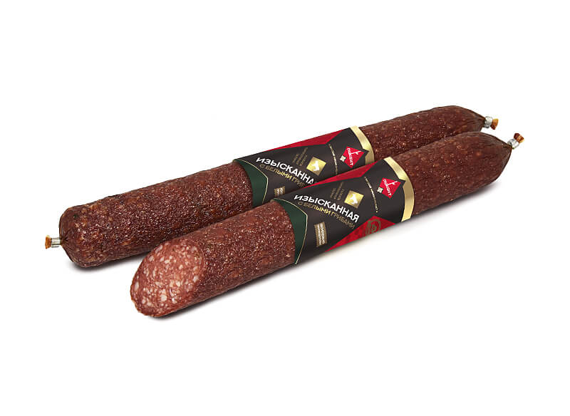 Изысканная с белыми грибами