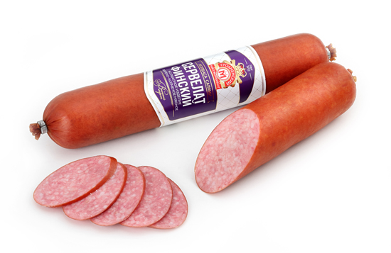 Колбаса салями Финский сервелат