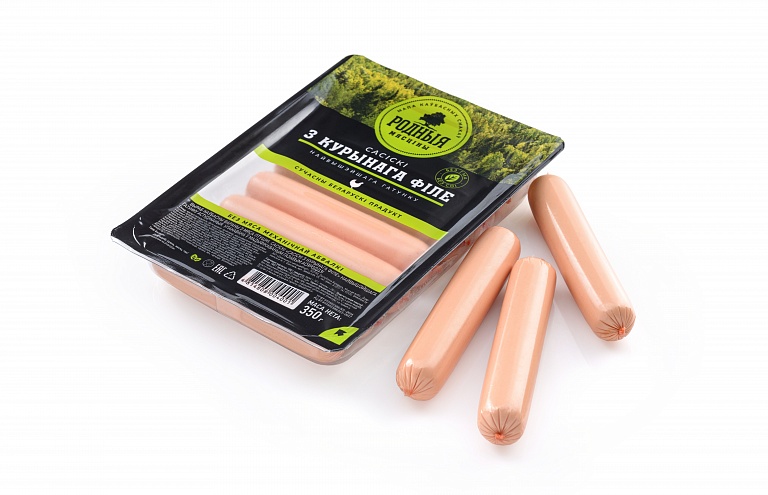 Сосиски «Cасіскі з курынага філе»