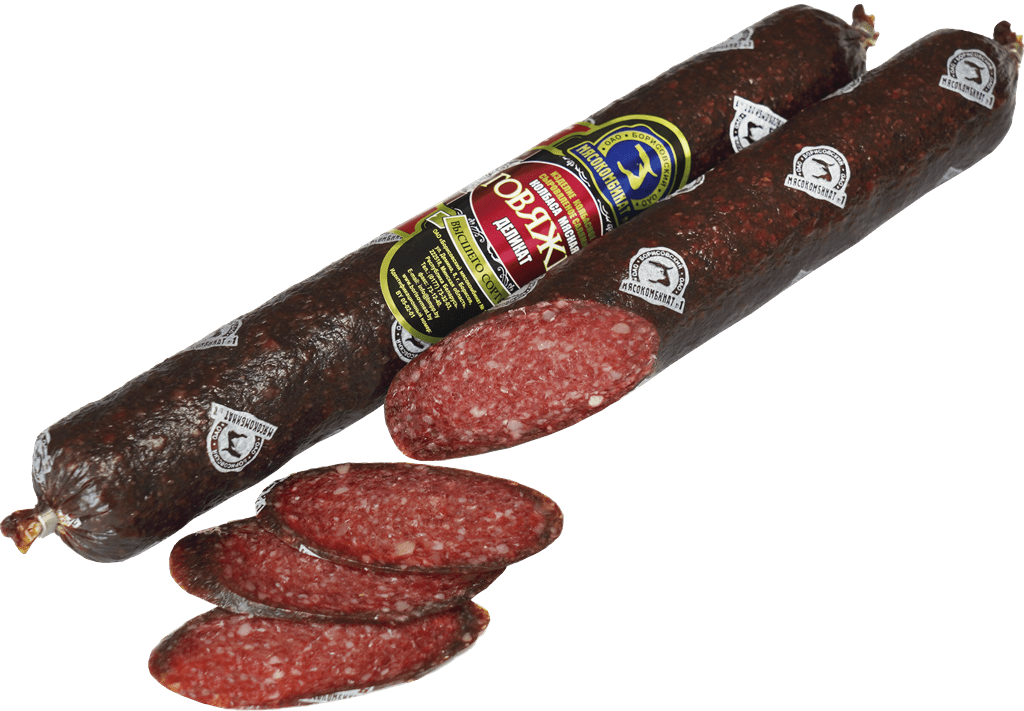 Колбаса мясная салями «Говяжья деликат» с/в в/с