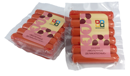 Сосиски "Молочные деликатесные" 310г