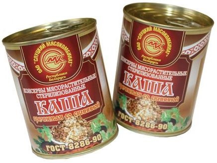 Каша гречневая со свининой ГОСТ