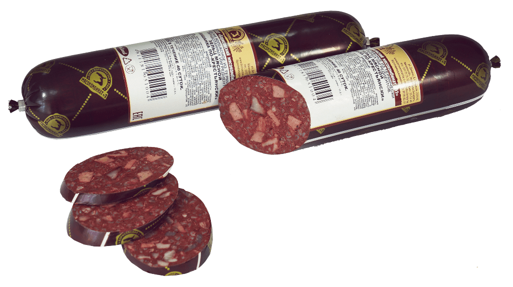 Зельц мясной «Кашанка по-крестьянски» вареный