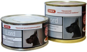 Консервы для собак и кошек «Лорд»