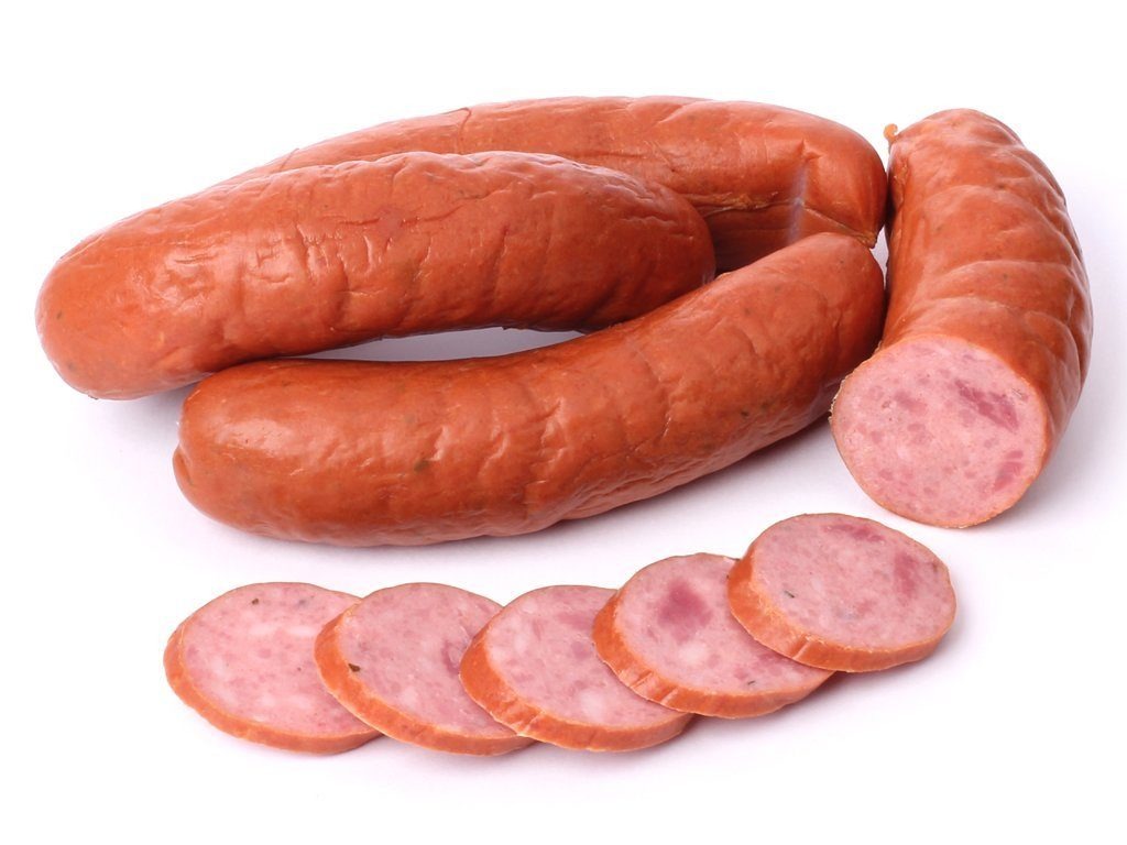 Полукопченая колбаса