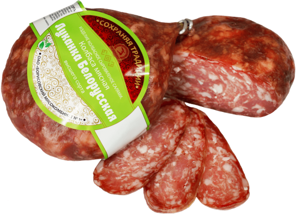Колбаса «Луканка Белорусская» салями сырокопчёная высшего сорта (МГС)