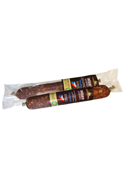 Колбаса сырокопчёная из мяса цыплят-бройлеров "Чешская"