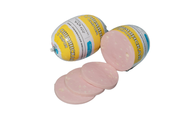 Колбаса вареная «ОШМЯНСКАЯ С СЫРОМ КЛАССИЧЕСКАЯ»