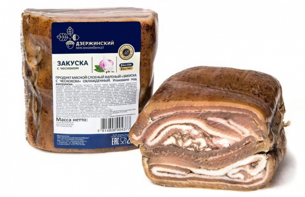 «Закуска с чесноком»