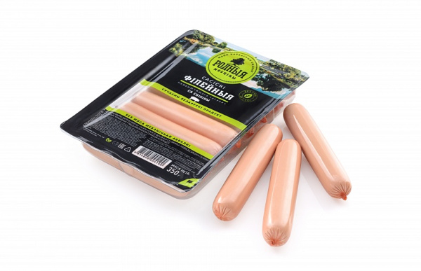 Сосиски «Сасіскі філейныя са свініны»