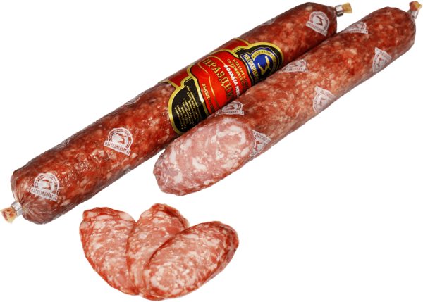 Колбаса «Праздничная» сырокопчёная высшего сорта (МГС)