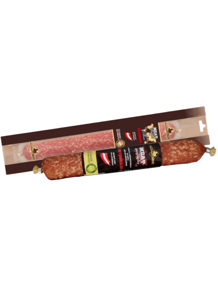 Колбаса сырокопчёная из мяса цыплят-бройлеров "Австрийская"