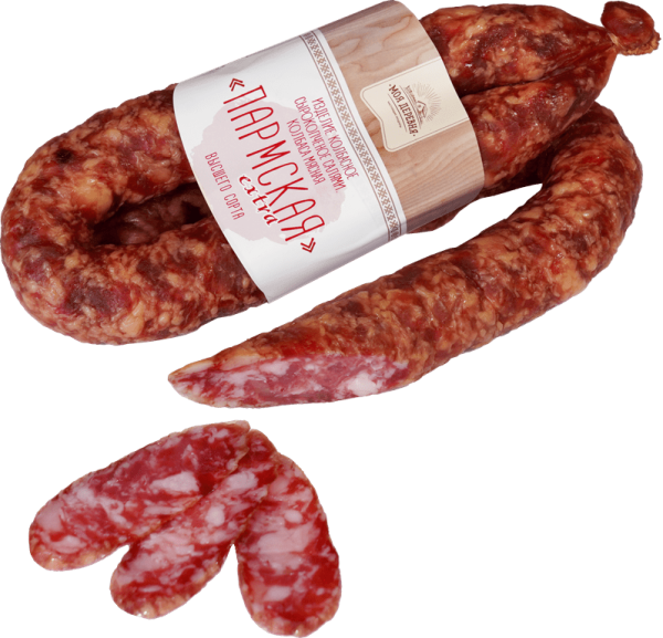 Колбаса «Пармская extra» сырокопченая высшего сорта