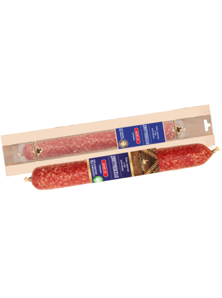 Колбаса сырокопчёная из мяса цыплят-бройлеров "Дмитриевская"