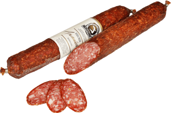 Колбаса «Альпийская» сырокопченая салями высшего сорта